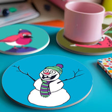 Afbeelding in Gallery-weergave laden, Schilderen op Nummer Onderzetters 15cm (4 stuks) - Creatief Kerstcadeau 1