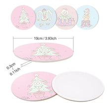 Afbeelding in Gallery-weergave laden, Schilderen op Nummer Onderzetters 15cm (4 stuks) - Creatief Kerstcadeau 2
