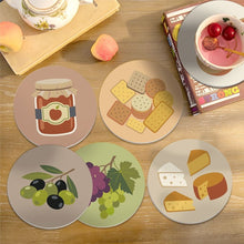 Afbeelding in Gallery-weergave laden, Schilderen op Nummer Onderzetters 10cm (6 stuks) - Mediterraan Aperitief