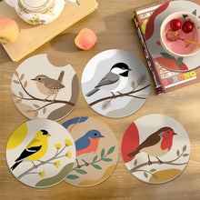 Afbeelding in Gallery-weergave laden, Schilderen op Nummer Onderzetters 10cm (6 stuks) - Kleine Zangvogels