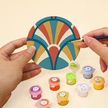 Afbeelding in Gallery-weergave laden, Schilderen op Nummer Onderzetters 10cm (6 stuks) - Art-decoharmonie