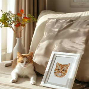 Mini Diamond Painting 15x20cm (4 stuks) - Kattenvrienden