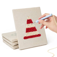 Afbeelding in Gallery-weergave laden, Punch Needle Set (4 stuks) met frames - Stedelijke Iconen 1
