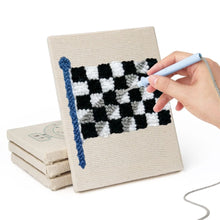 Afbeelding in Gallery-weergave laden, Punch Needle Set (4 stuks) met frames - Stedelijke Iconen 2