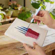 Afbeelding in Gallery-weergave laden, Punch Needle Set (4 stuks) met frames - Kleurrijke Planten