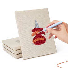 Afbeelding in Gallery-weergave laden, Punch Needle Set (4 stuks) met frames - Kawaii Schrijfwaren 1