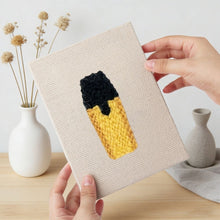 Afbeelding in Gallery-weergave laden, Punch Needle Set (4 stuks) met frames - Kawaii Schrijfwaren 1