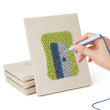 Afbeelding in Gallery-weergave laden, Punch Needle Set (4 stuks) met frames - Kawaii Schrijfwaren 2