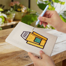 Afbeelding in Gallery-weergave laden, Punch Needle Set (4 stuks) met frames - Fastfood Plezier