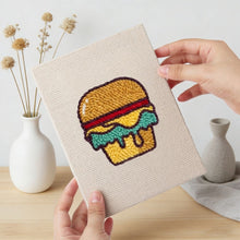 Afbeelding in Gallery-weergave laden, Punch Needle Set (4 stuks) met frames - Fastfood Plezier