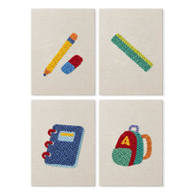 Afbeelding in Gallery-weergave laden, Punch Needle Set (4 stuks) met frames - Studie Sfeer