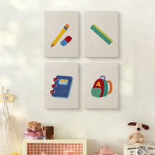 Afbeelding in Gallery-weergave laden, Punch Needle Set (4 stuks) met frames - Studie Sfeer