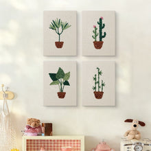 Afbeelding in Gallery-weergave laden, Punch Needle Set (4 stuks) met frames - Stedelijke Jungle 3