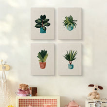 Afbeelding in Gallery-weergave laden, Punch Needle Set (4 stuks) met frames - Plantenliefhebber Set 2