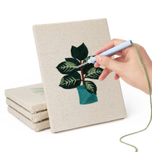 Afbeelding in Gallery-weergave laden, Punch Needle Set (4 stuks) met frames - Plantenliefhebber Set 2