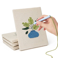 Afbeelding in Gallery-weergave laden, Punch Needle Set (4 stuks) met frames - Plantenliefhebber Set 3