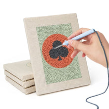 Afbeelding in Gallery-weergave laden, Punch Needle Set (4 stuks) met frames - Speelkaarten