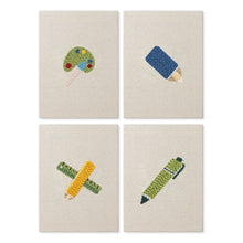 Afbeelding in Gallery-weergave laden, Punch Needle Set (4 stuks) met frames - Teken Essentials