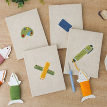 Afbeelding in Gallery-weergave laden, Punch Needle Set (4 stuks) met frames - Teken Essentials