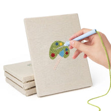 Afbeelding in Gallery-weergave laden, Punch Needle Set (4 stuks) met frames - Teken Essentials