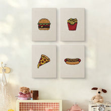 Afbeelding in Gallery-weergave laden, Punch Needle Set (4 stuks) met frames - Amerikaanse Diner