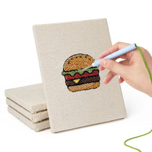 Afbeelding in Gallery-weergave laden, Punch Needle Set (4 stuks) met frames - Amerikaanse Diner