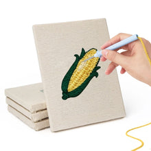 Afbeelding in Gallery-weergave laden, Punch Needle Set (4 stuks) met frames - Tuin Selectie