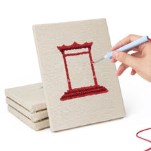 Afbeelding in Gallery-weergave laden, Punch Needle Set (4 stuks) met frames - Wereld Monumenten Set