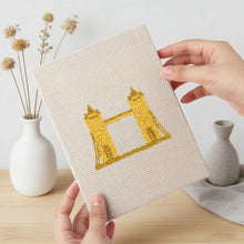Afbeelding in Gallery-weergave laden, Punch Needle Set (4 stuks) met frames - Wereld Monumenten Set