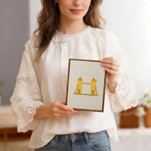 Afbeelding in Gallery-weergave laden, Punch Needle Set (4 stuks) met frames - Wereld Monumenten Set
