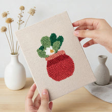 Afbeelding in Gallery-weergave laden, Punch Needle Set (4 stuks) met frames - Thuis Tuin Sfeer