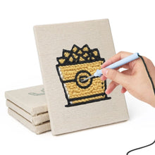 Afbeelding in Gallery-weergave laden, Punch Needle Set (4 stuks) met frames - Dagelijkse Snacks