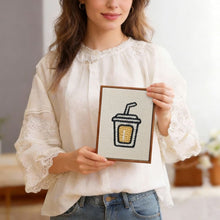 Afbeelding in Gallery-weergave laden, Punch Needle Set (4 stuks) met frames - Dagelijkse Snacks