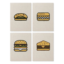 Afbeelding in Gallery-weergave laden, Punch Needle Set (4 stuks) met frames - Foodie Plezier Collectie