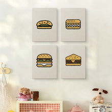 Afbeelding in Gallery-weergave laden, Punch Needle Set (4 stuks) met frames - Foodie Plezier Collectie