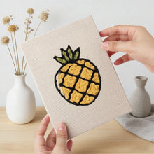 Afbeelding in Gallery-weergave laden, Punch Needle Set (4 stuks) met frames - Tropische Snack Mix