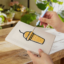 Afbeelding in Gallery-weergave laden, Punch Needle Set (4 stuks) met frames - Bakkerij Lekkernijen