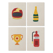 Afbeelding in Gallery-weergave laden, Punch Needle Set (4 stuks) met frames - Kampioensgeest