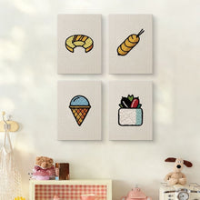 Afbeelding in Gallery-weergave laden, Punch Needle Set (4 stuks) met frames - Zoete Momenten