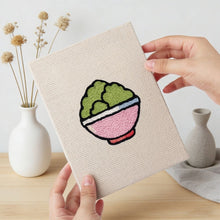 Afbeelding in Gallery-weergave laden, Punch Needle Set (4 stuks) met frames - Mini voedseliconen