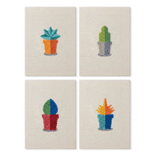 Afbeelding in Gallery-weergave laden, Punch Needle Set (4 stuks) met frames - Mini Binnen Tuin 2