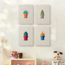 Afbeelding in Gallery-weergave laden, Punch Needle Set (4 stuks) met frames - Mini Binnen Tuin 2