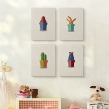 Afbeelding in Gallery-weergave laden, Punch Needle Set (4 stuks) met frames - Blije Planten 1