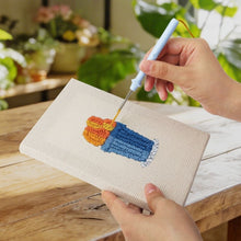 Afbeelding in Gallery-weergave laden, Punch Needle Set (4 stuks) met frames - Blije Planten 2