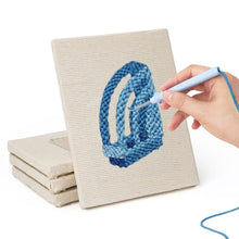 Afbeelding in Gallery-weergave laden, Punch Needle Set (4 stuks) met frames - Bureau Essentials 2