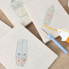 Afbeelding in Gallery-weergave laden, Punch Needle Set (4 stuks) met frames - Kunst en Knutsel Collectie