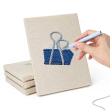 Afbeelding in Gallery-weergave laden, Punch Needle Set (4 stuks) met frames - Bureau Accessoires Collectie