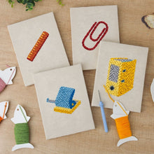 Afbeelding in Gallery-weergave laden, Punch Needle Set (4 stuks) met frames - Kantoor en Bureau Favorieten
