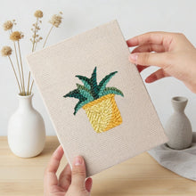 Afbeelding in Gallery-weergave laden, Punch Needle Set (4 stuks) met frames - Groene Oase