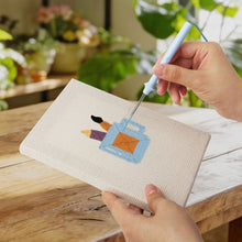 Afbeelding in Gallery-weergave laden, Punch Needle Set (4 stuks) met frames - Creatieve Bureau Iconen